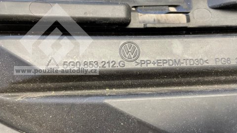 5G0853212G Mřížka do předního nárazníku vpravo VW Golf VII 5G 11.16-19 lift