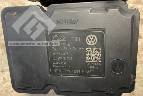 1K0614517DD Agregát ABS, 1K0907379BH řídící jednotka VW, Škoda, Audi, Seat