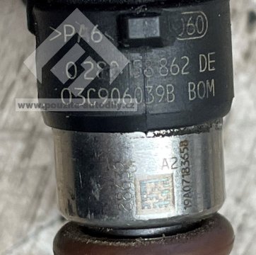 03C906039B Vstřikovací ventil CNG BOSCH 0280158862 Volkswagen, Audi, Škoda, Seat