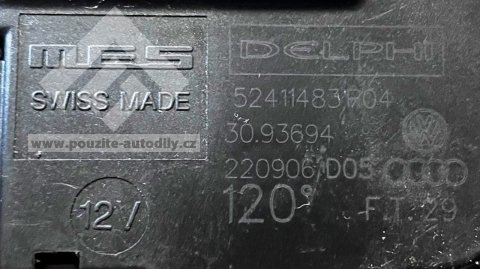 7L0907511AG Servomotor ovládání teploty DELPHI 52411483 R04 Audi, VW