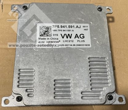 7P5941591AJ Řídící jednotka LED světlometů Škoda, VW, Seat
