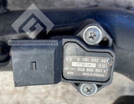 3B0145762B Tlaková trubka vzduchová 1.9TDi, VW Passat 3B B5
