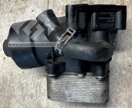 03L115389C / 03L117021C Držák olejového filfru s chladičem VW, Audi, Škoda, Seat