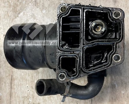 03L115389C / 03L117021C Držák olejového filfru s chladičem VW, Audi, Škoda, Seat