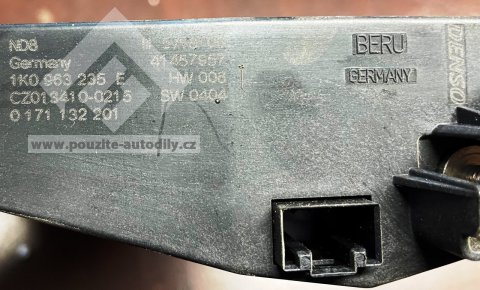 Elektrické topení 1K0963235E VW, Audi, Škoda, Seat