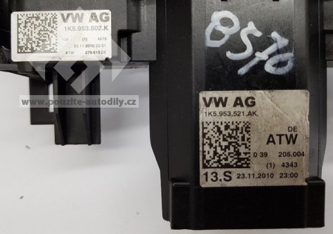 1K5953521AK 1K5953502K Přepínací páčky VW, Škoda, Seat