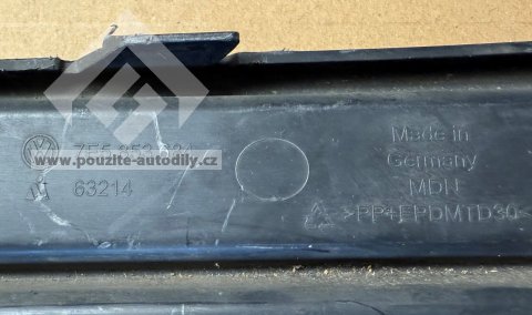 7E5853684 Mřížka předního nárazníku prava VW Transporter T6 16-