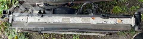 Chladič vody, oleje, serva, klima + 7L0121203F věnec ventilátoru sahara VW Touareg 7L