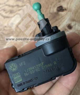 Motorek pro nastavení dosahu světel 1J0941295F VW Polo 6R