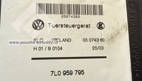 7L0959795 Motorek stahování okna VW Touareg 7L