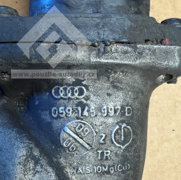 059145997D Hrdlo škrtící klapky 3,0TDi VW Touareg 7L 03-10