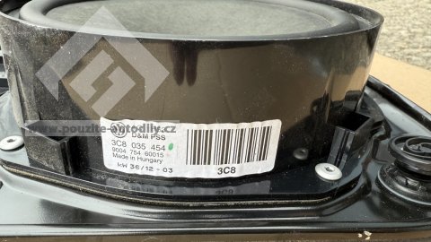 Stahovačka pravá přední elektrická 3AA837756 VW Passat B7 3AA
