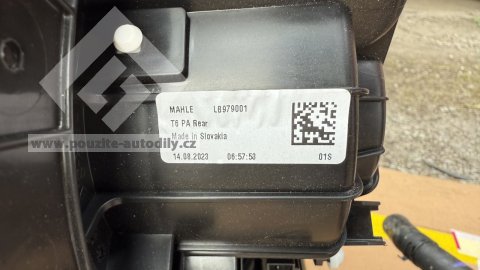 7LA816004 Skříň topení vzadu + ventilátor, regulátor, servomotorek, VW Transportér T6 15-23