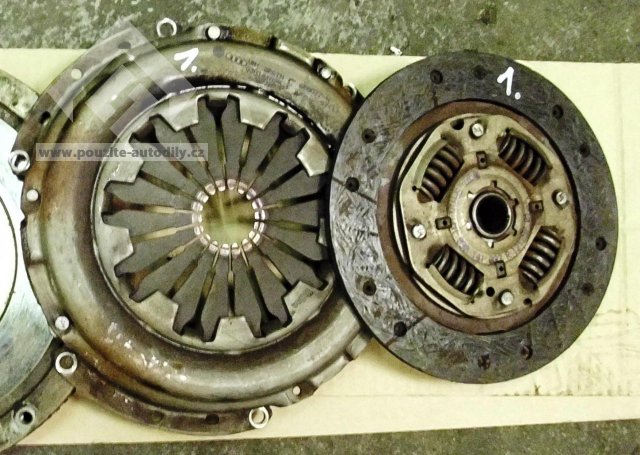Spojková lamela 030141032R, přítlačný talíř (200mm) 030141025F VW, Seat