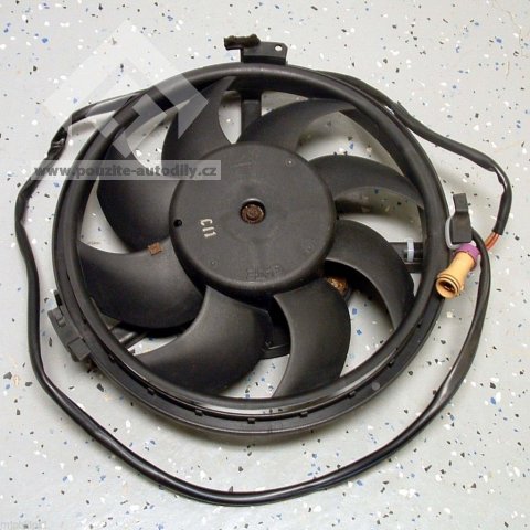Ventilátor chladiče VW Passat, Sharan, 4B0959455, 8D0959455C