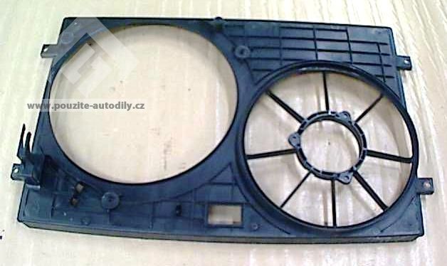 Věnec ventilátoru dvojitý, sahara originál VW 6Q0121207F 9B9