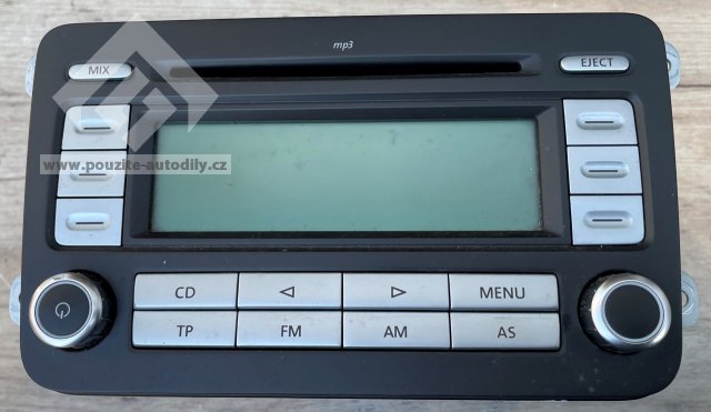 1K0035186AD Autoradio stereo RCD300 MP3 BLAUPUNKT VW Golf V 1K