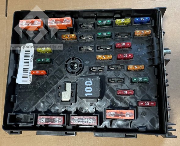 3C0937125A, 3C0937629C Pojistkový blok VW, Audi, Seat