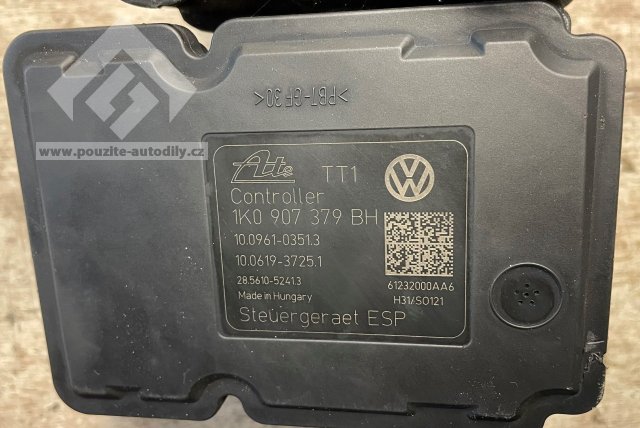 1K0614517DD Agregát ABS, 1K0907379BH řídící jednotka VW, Škoda, Audi, Seat