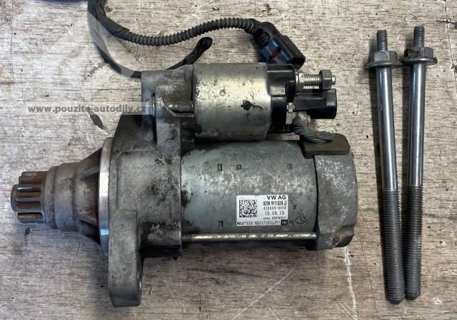 02M911024J Starter Spouštěč motoru DENSO, originál VW, Audi, Škoda, Seat