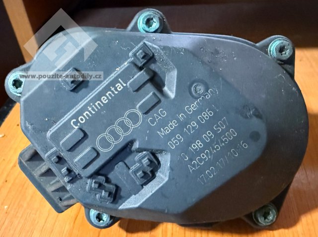 059129086L Škrtící klapka sacího potrubí VW Touareg, Audi A4, A6, A8, Q7